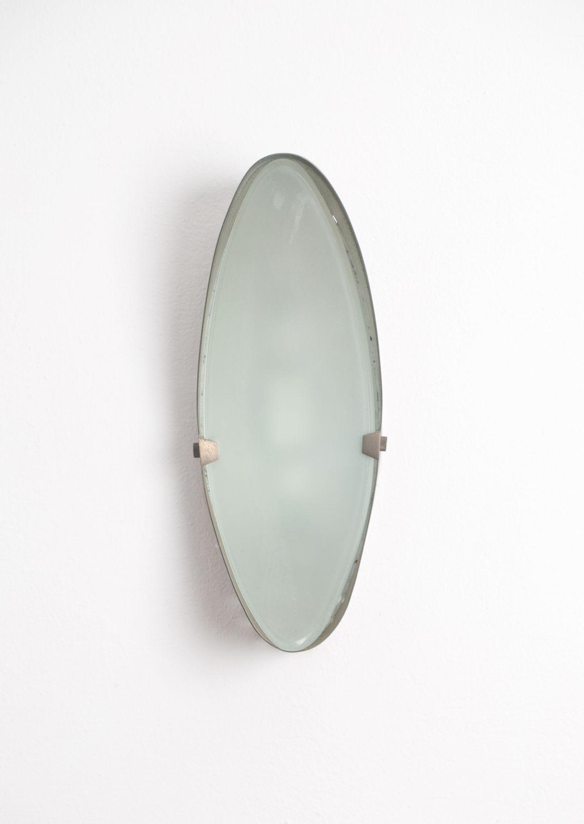 Max Ingrand - Applique in Ottone Zincato. Fontana Arte