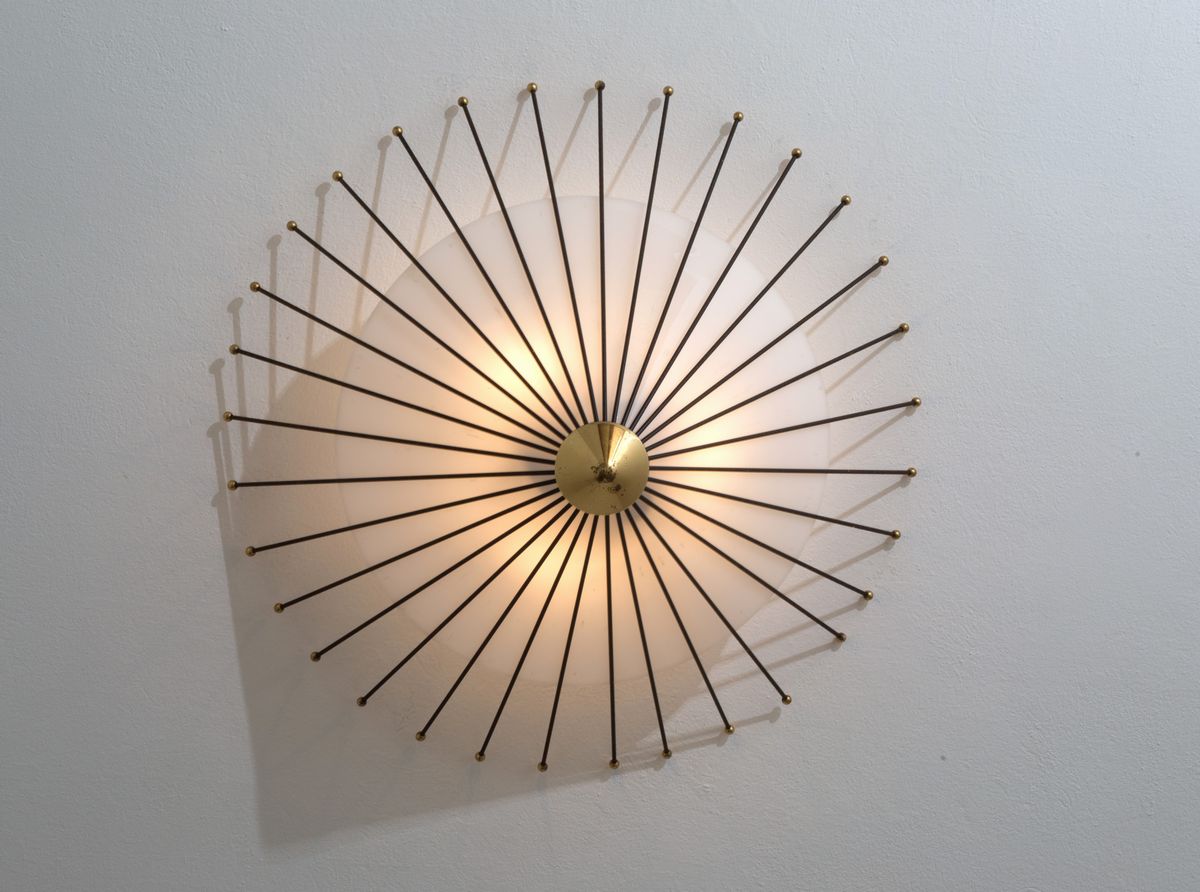 Angelo Lelii - Lampada da Soffitto per Arredoluce