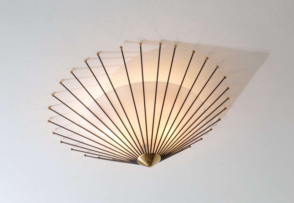 Angelo Lelii - Lampada da Soffitto per Arredoluce