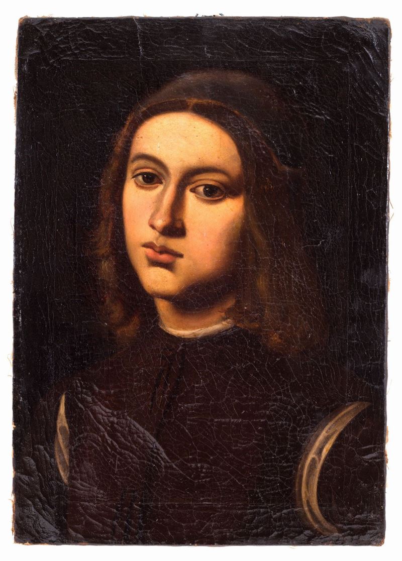 Dipinto "ritratto del Giovinetto dal Perugino"