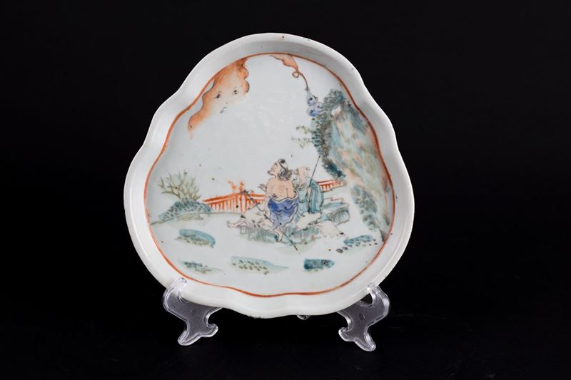 Piatto in porcellana