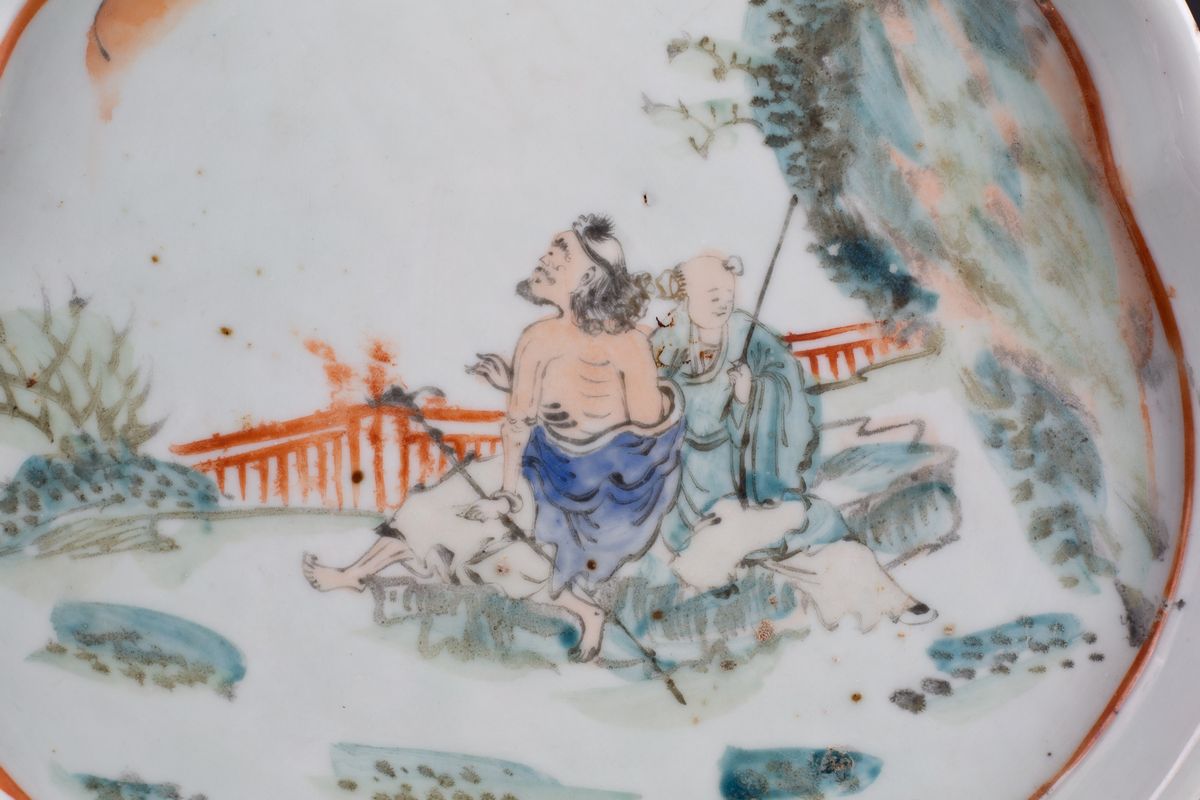 Piatto in porcellana