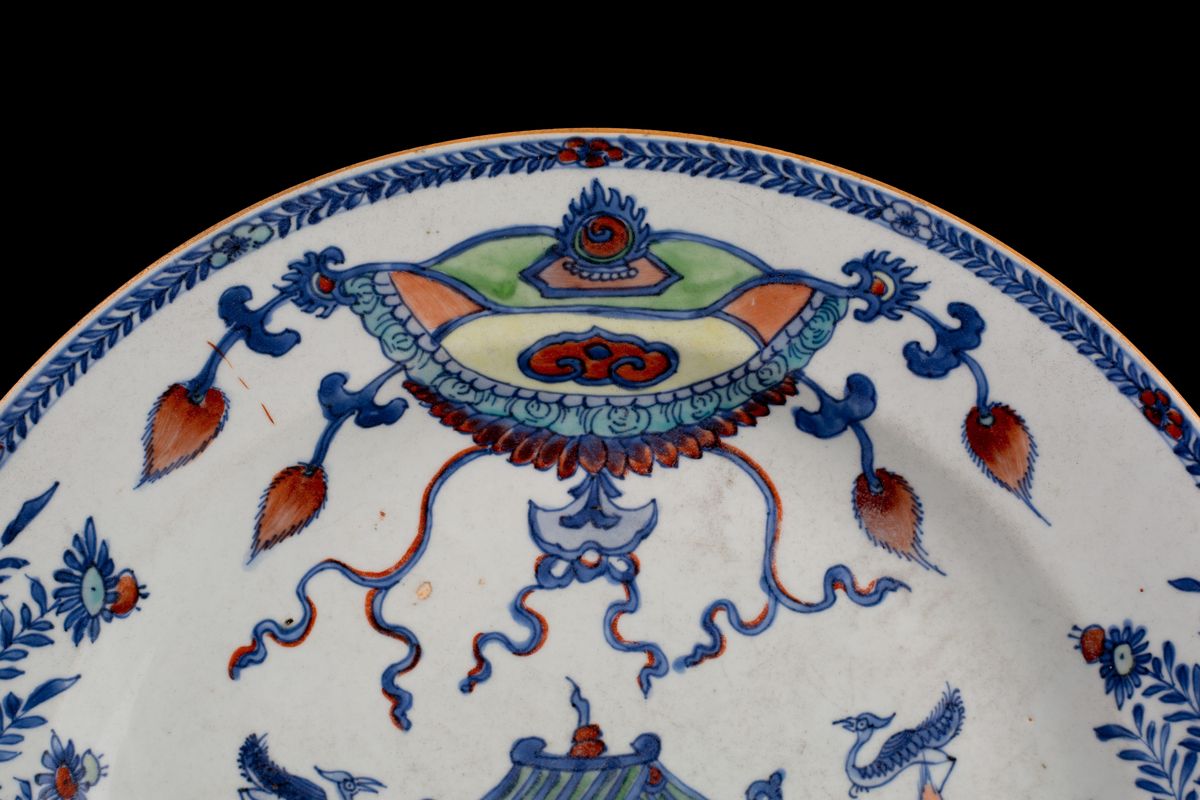 Piatto in porcellana "PAGODA"