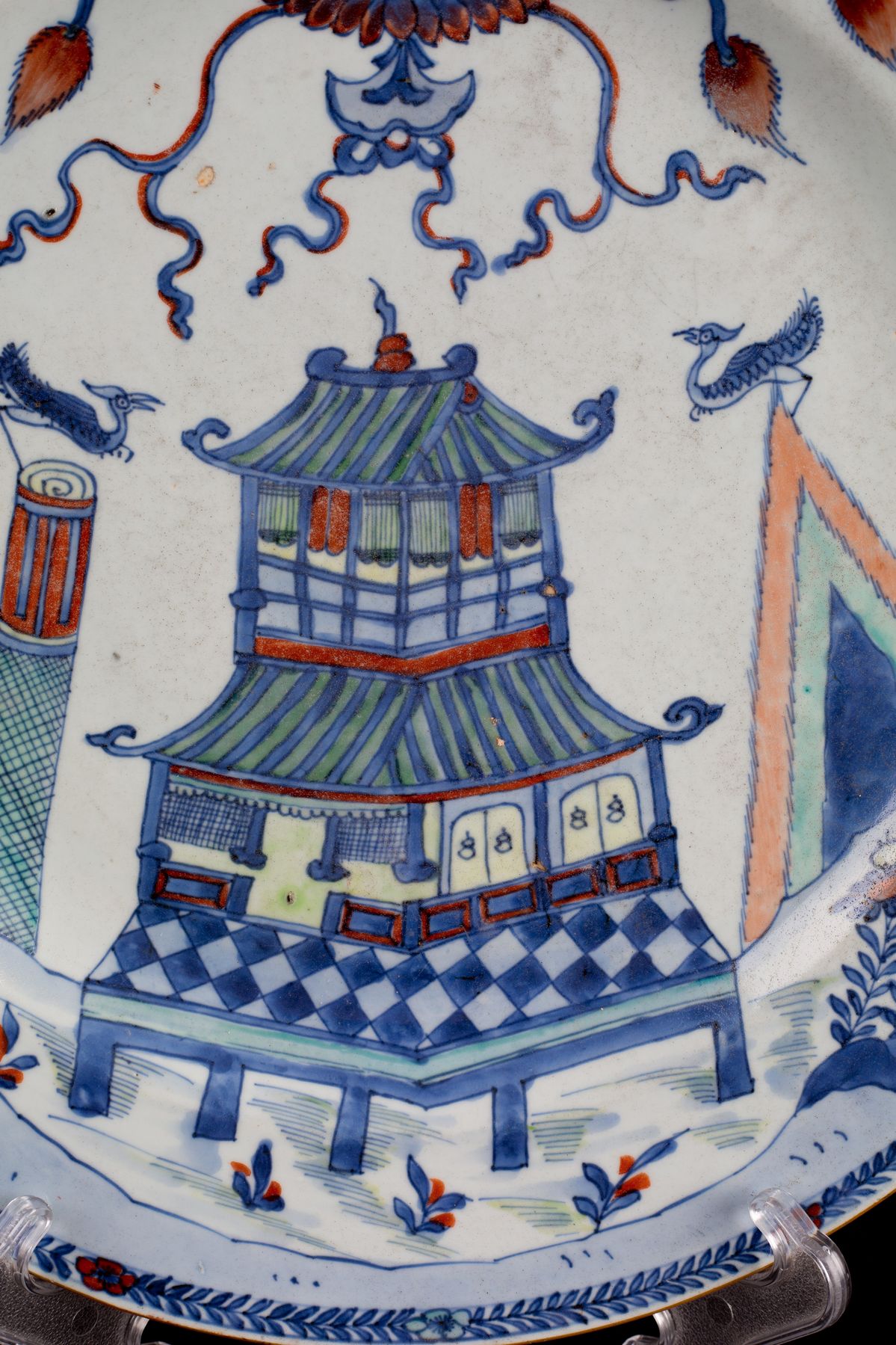 Piatto in porcellana "PAGODA"