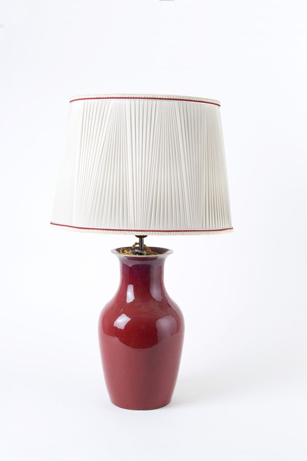 Vaso a tromba sangue di bue