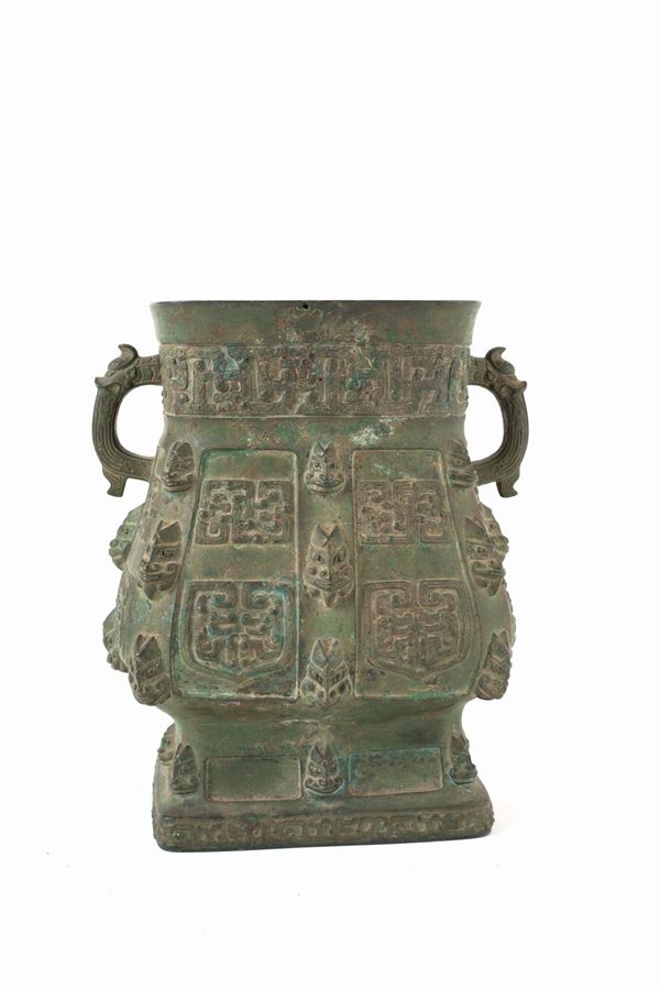 Bronze vase