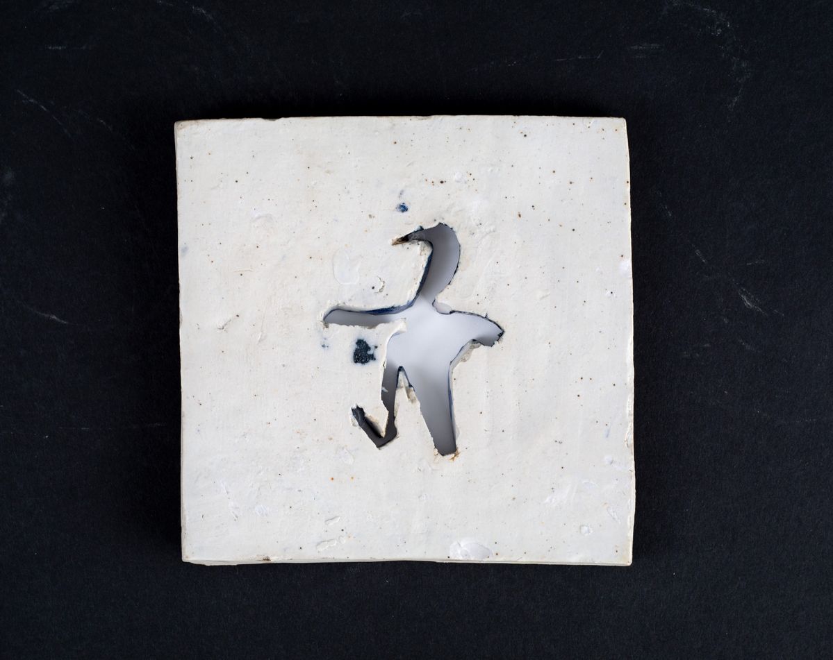 Formella in ceramica