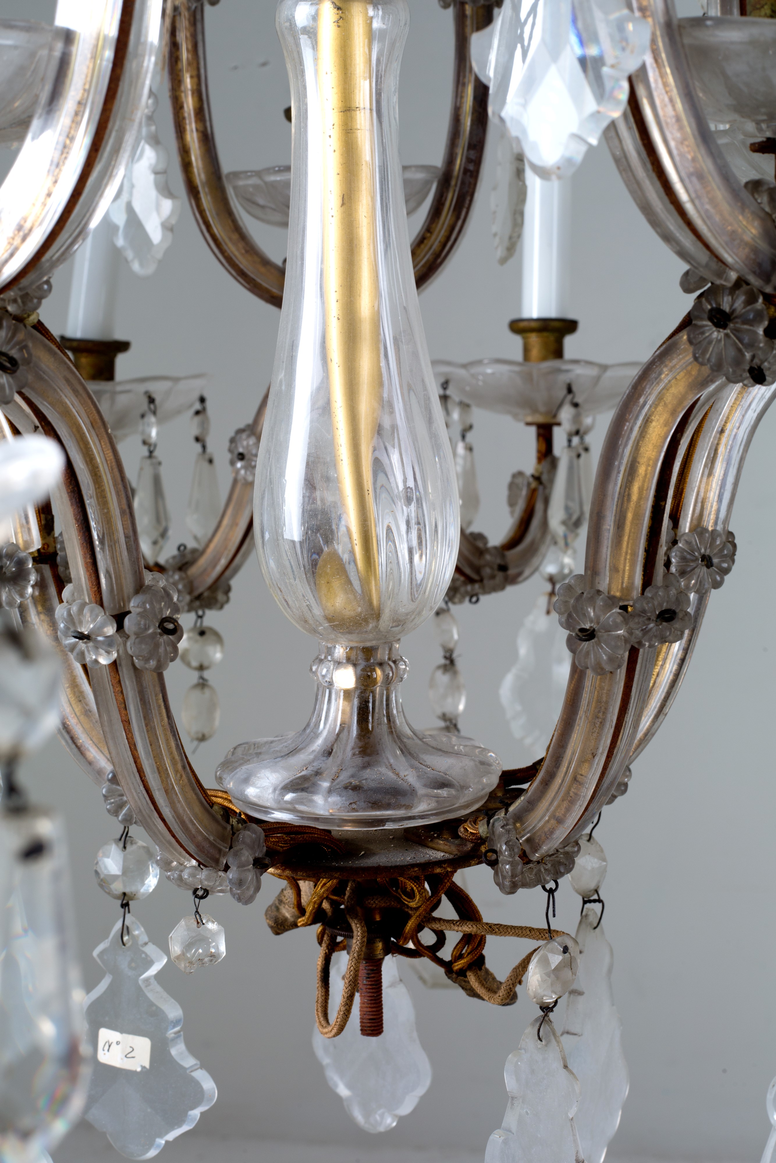 Lampadario quattordici luci. Maria Teresa