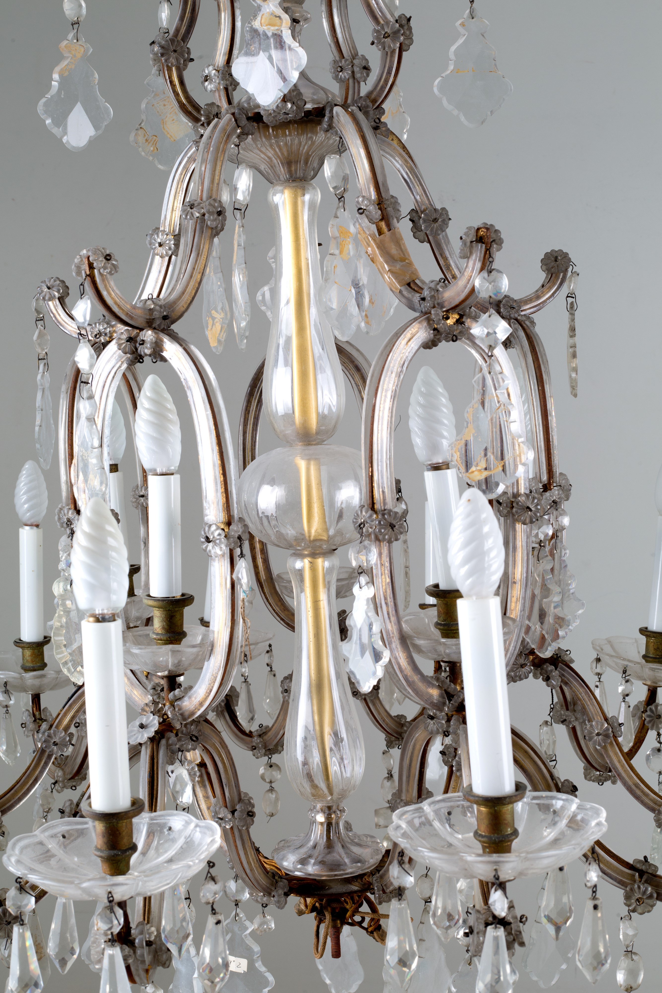 Lampadario quattordici luci. Maria Teresa