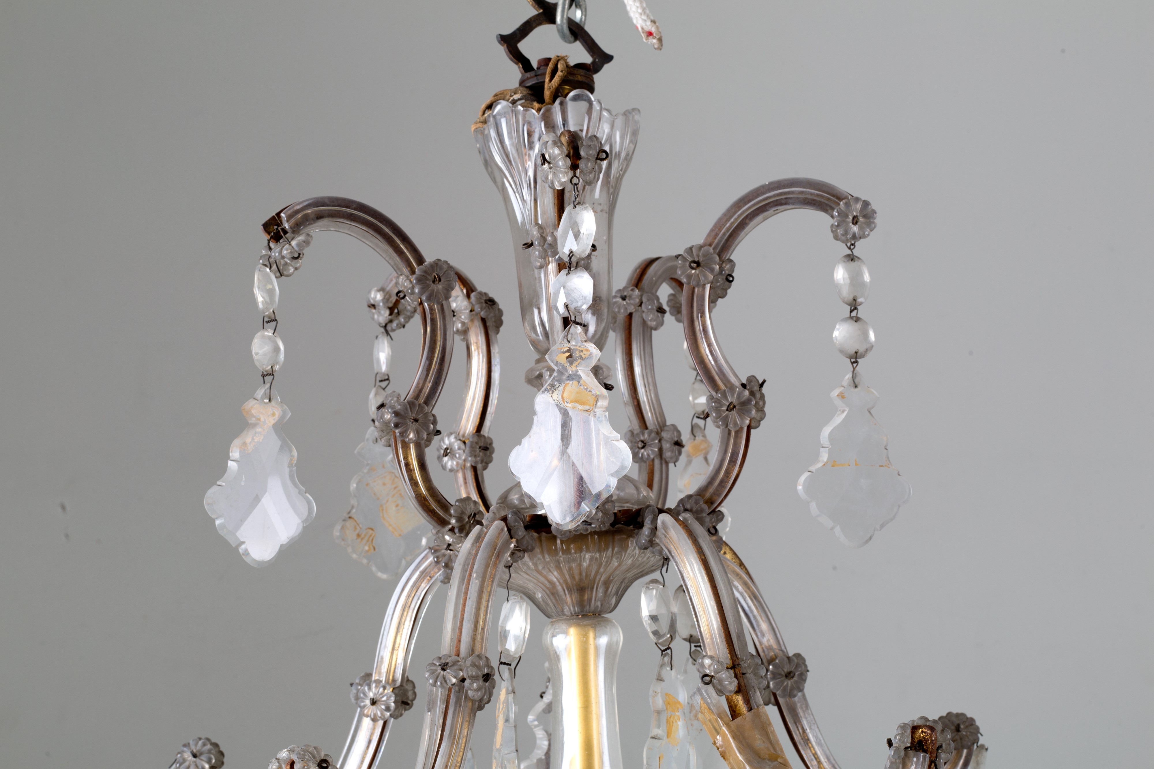 Lampadario quattordici luci. Maria Teresa