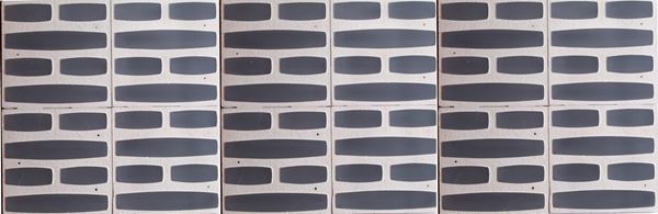 GIO PONTI - Controsoffitto in gesso dipinto