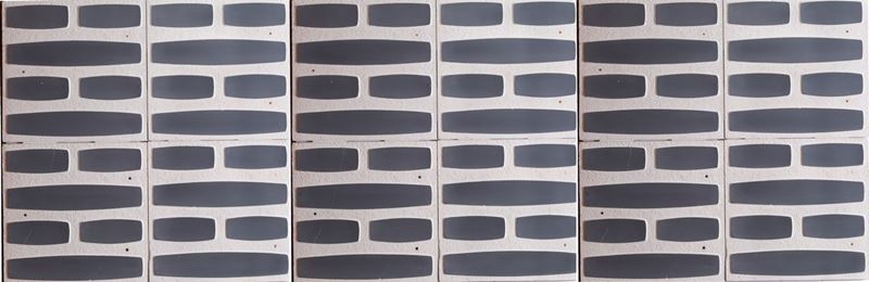 Gio Ponti - Controsoffitto in Gesso Dipinto