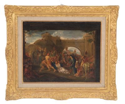 Dipinto "stazione Via Crucis"
