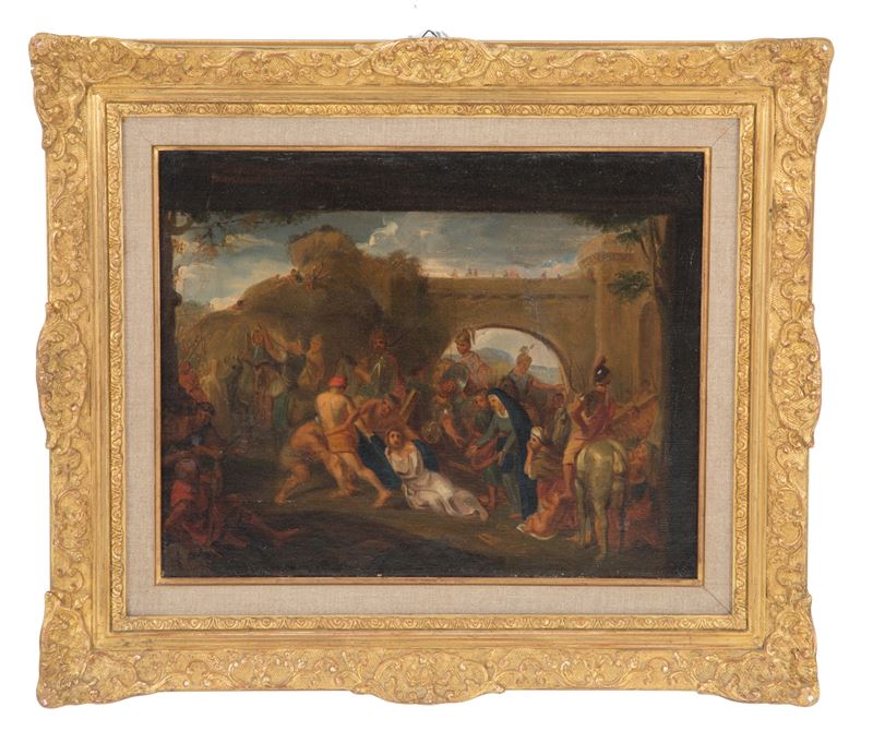 Dipinto "stazione Via Crucis"