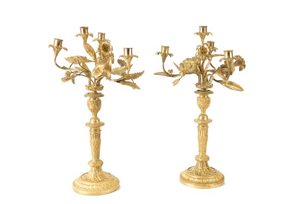 Two candlesticks that can be transformed into candlesticks