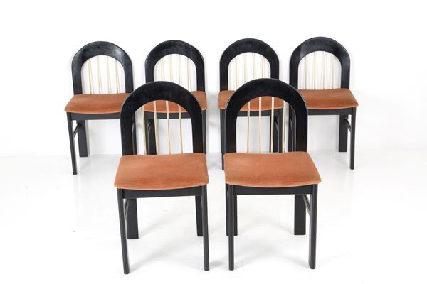 SILVIO COPPOLA - Six chairs