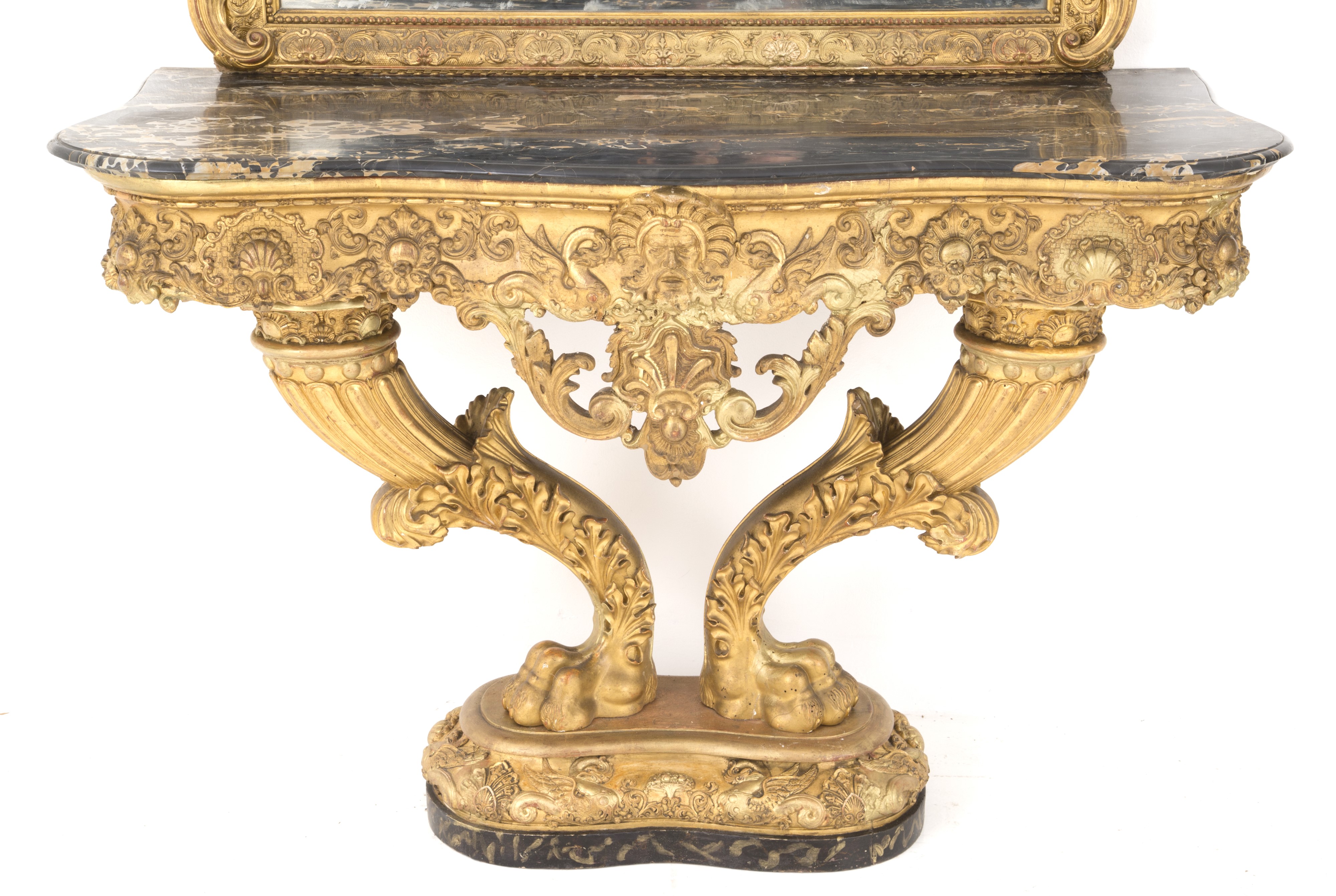 Consolle con specchiera