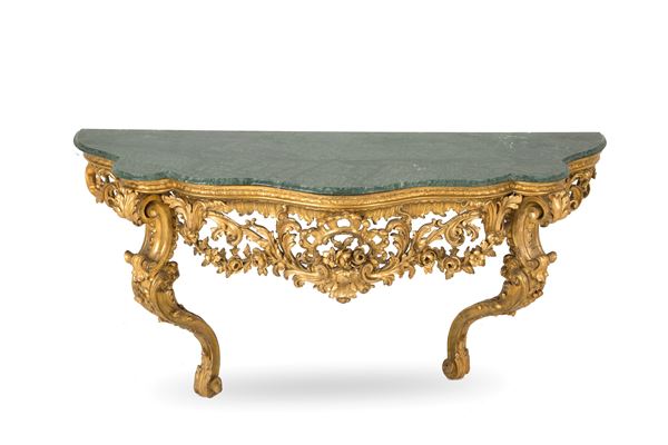Parade wall console