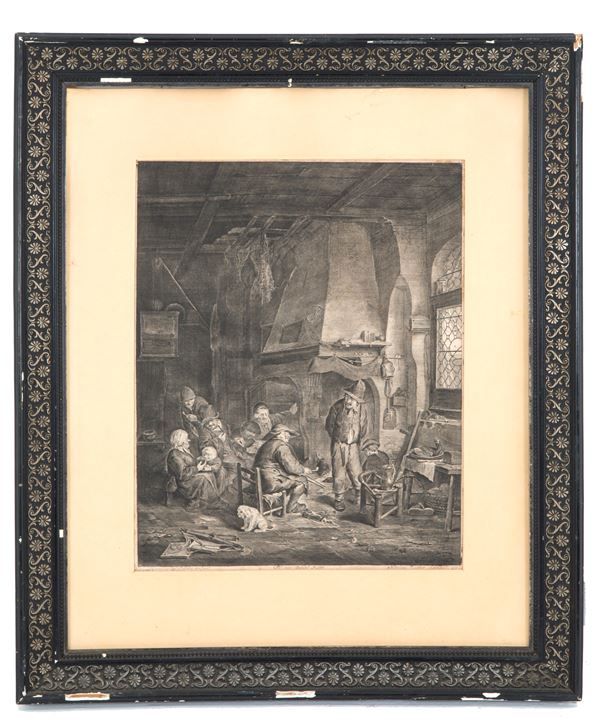 Engraving "THE FARRIER".