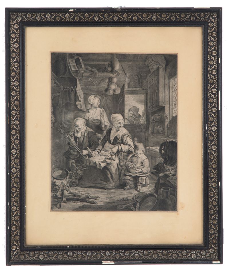 Incisione "IL FABBRICANTE DI FRITTELLE"