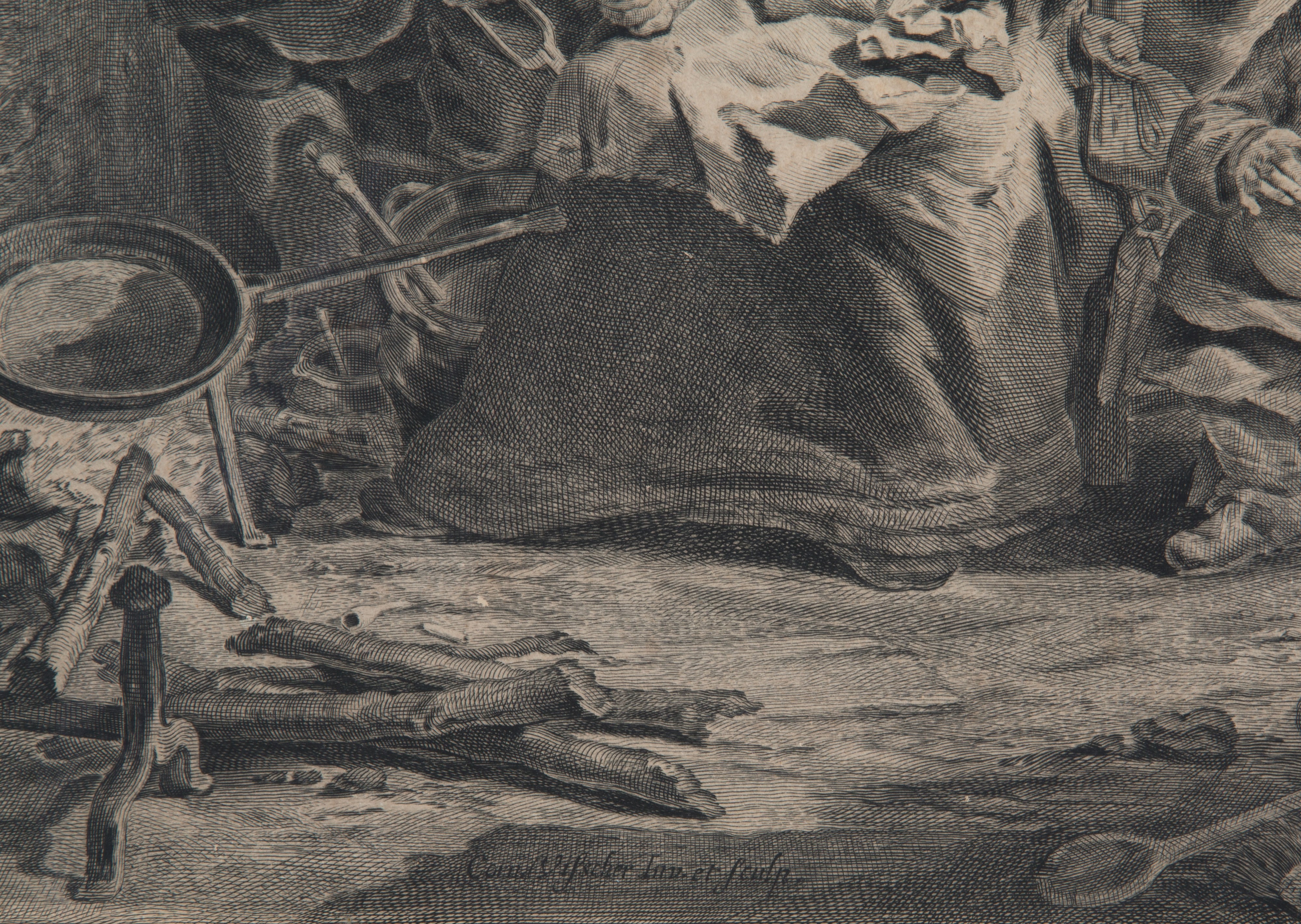 Incisione "IL FABBRICANTE DI FRITTELLE"