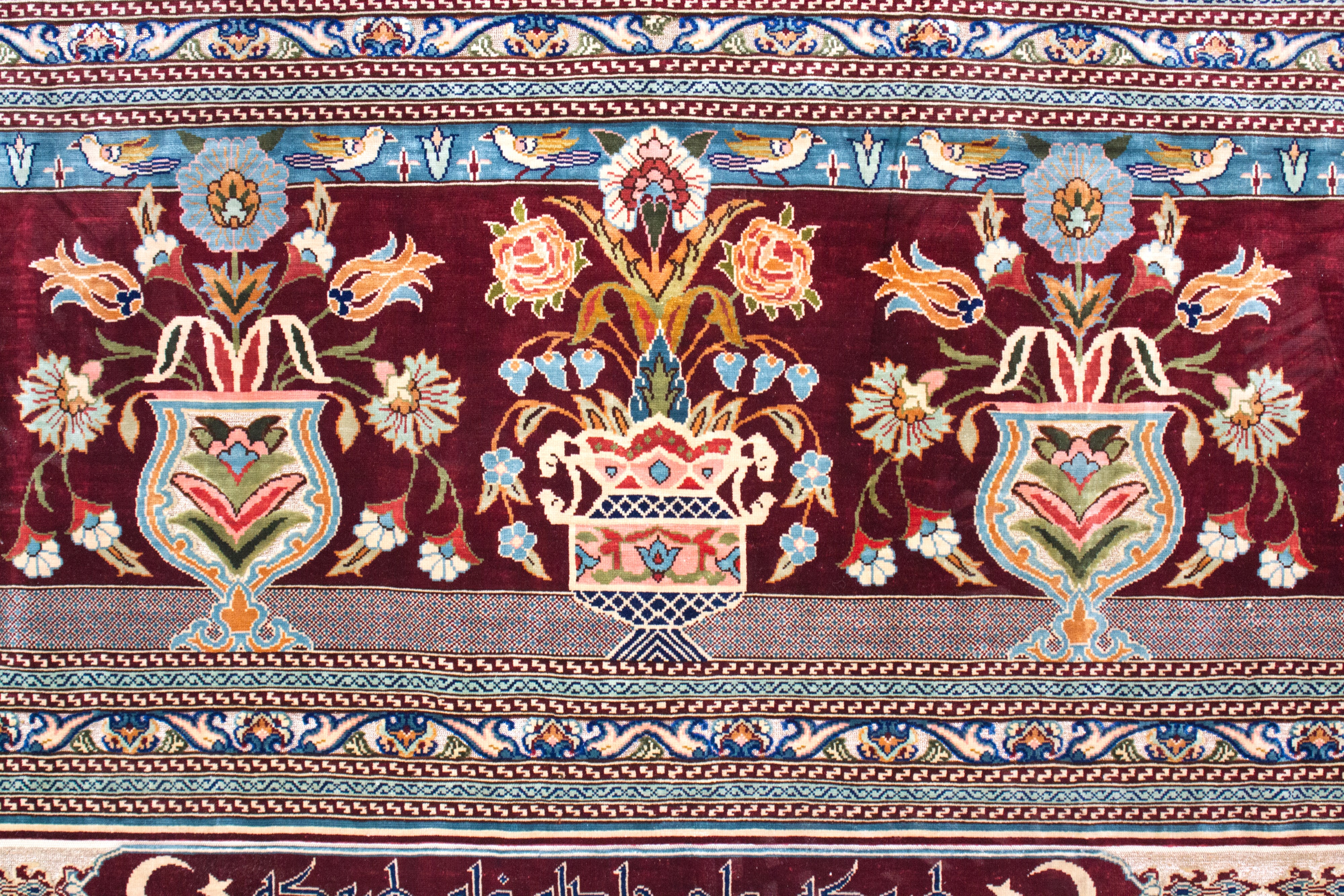 Tappeto Herekè. Firmato Ali Shater Oglu. Anatolia