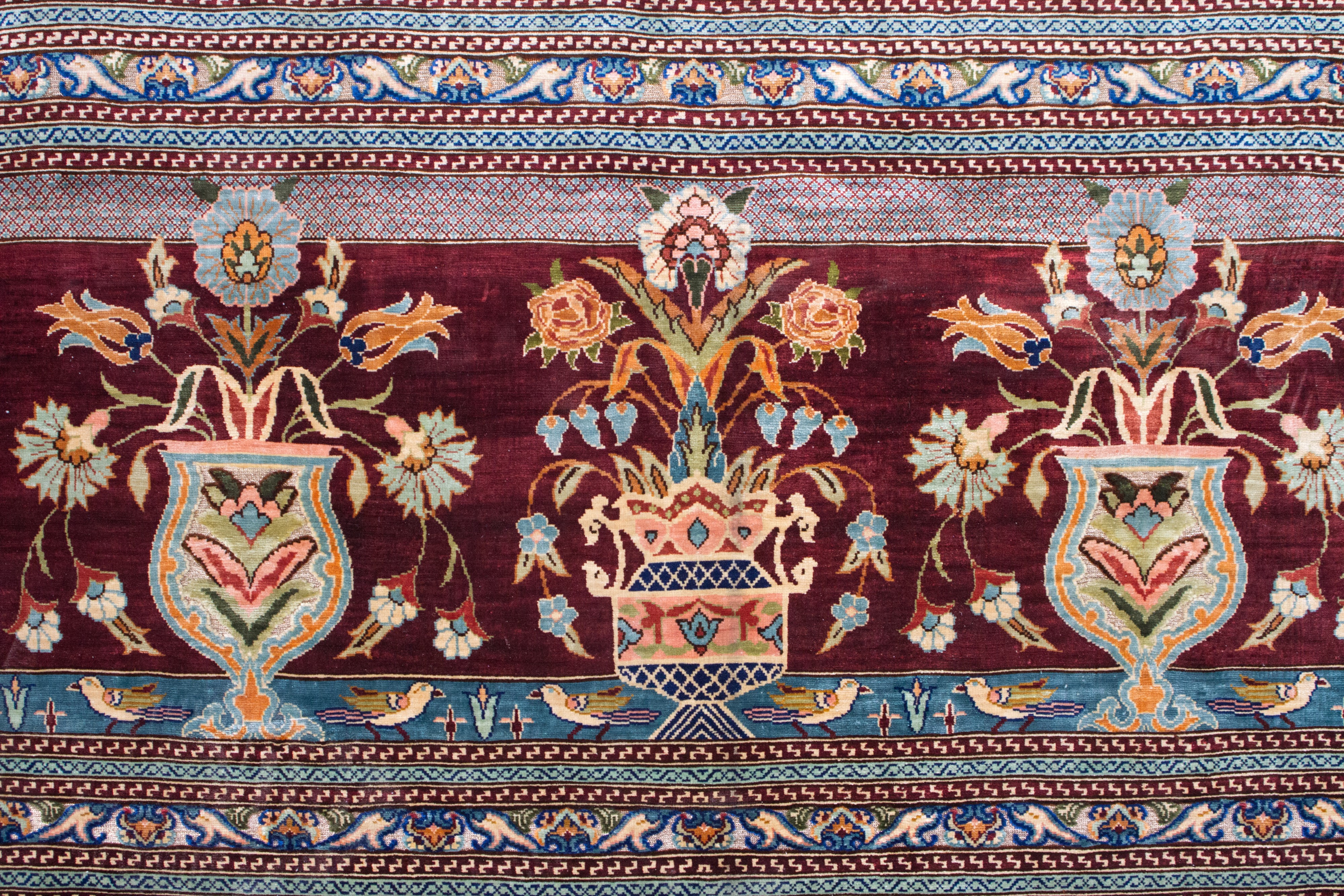 Tappeto Herekè. Firmato Ali Shater Oglu. Anatolia