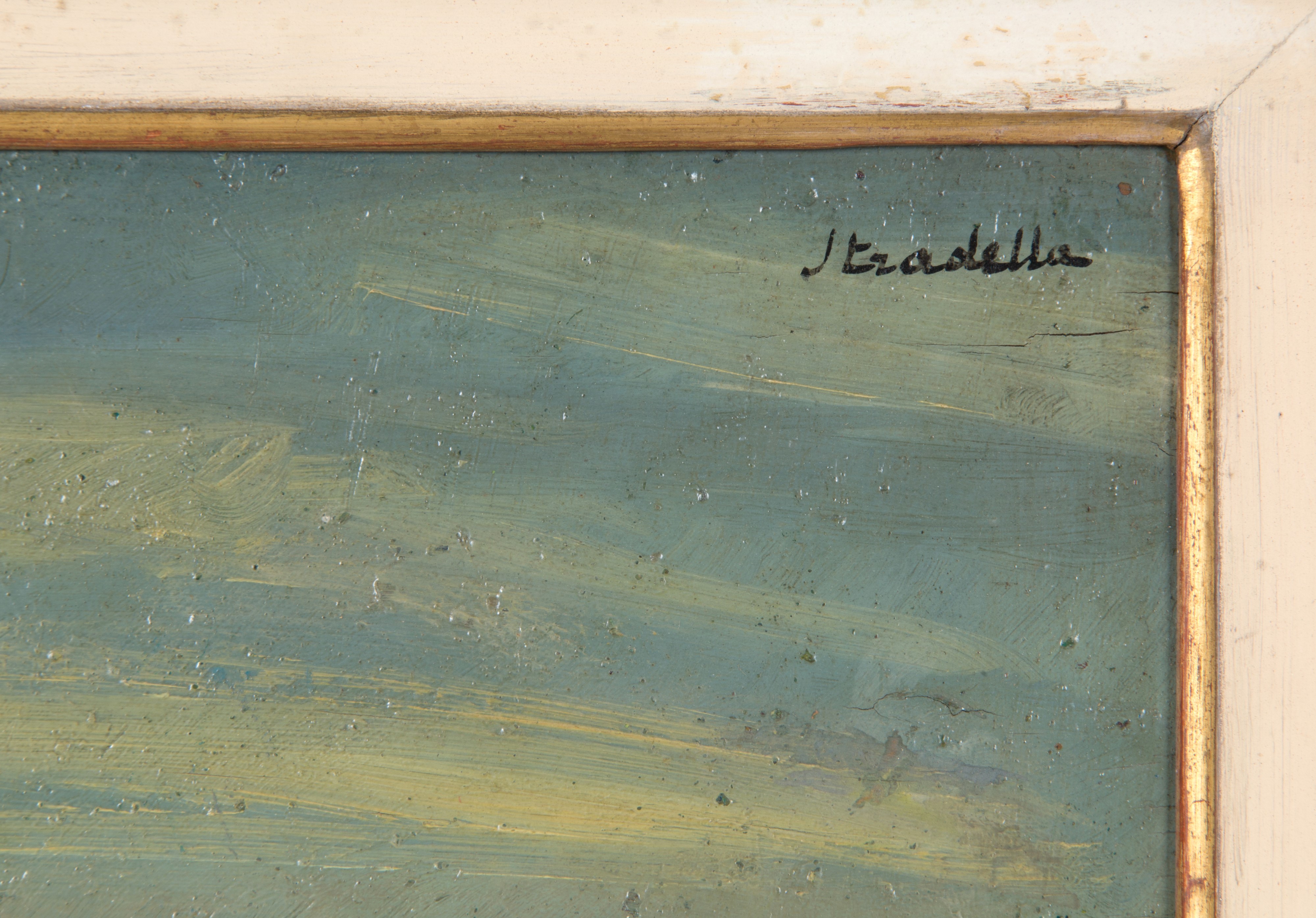 Luigi Stradella - Dipinto "paesaggio Romagnolo"