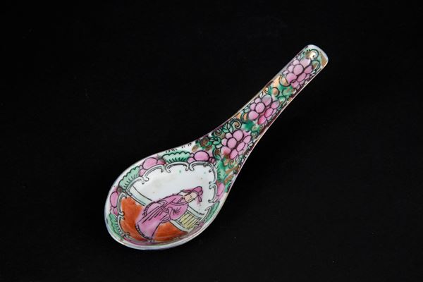 Porcelain spoon