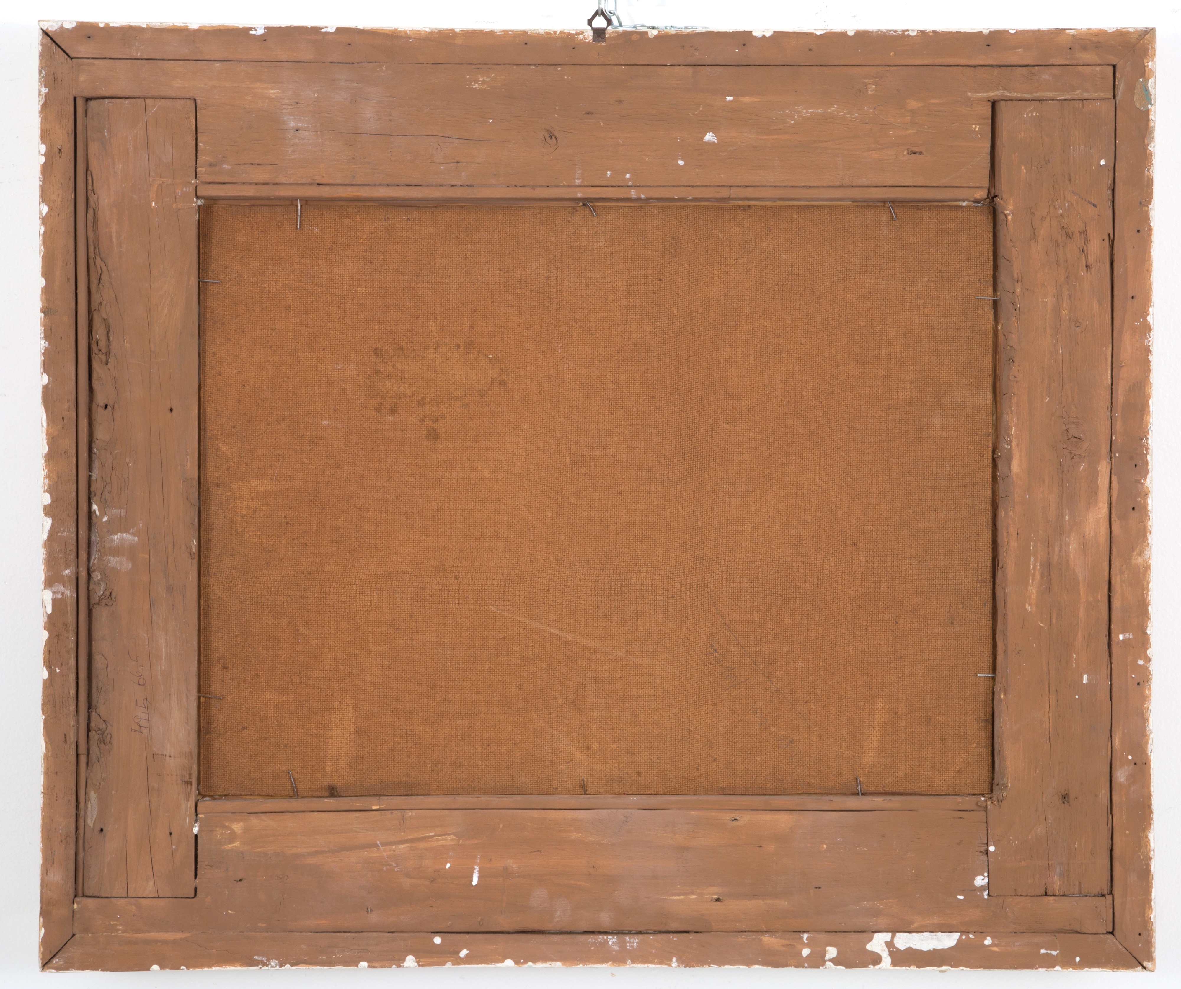 Dipinto "architettura con Colonnato"
