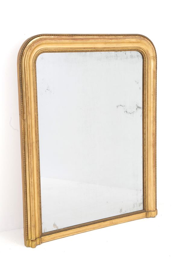 Fireplace mirror