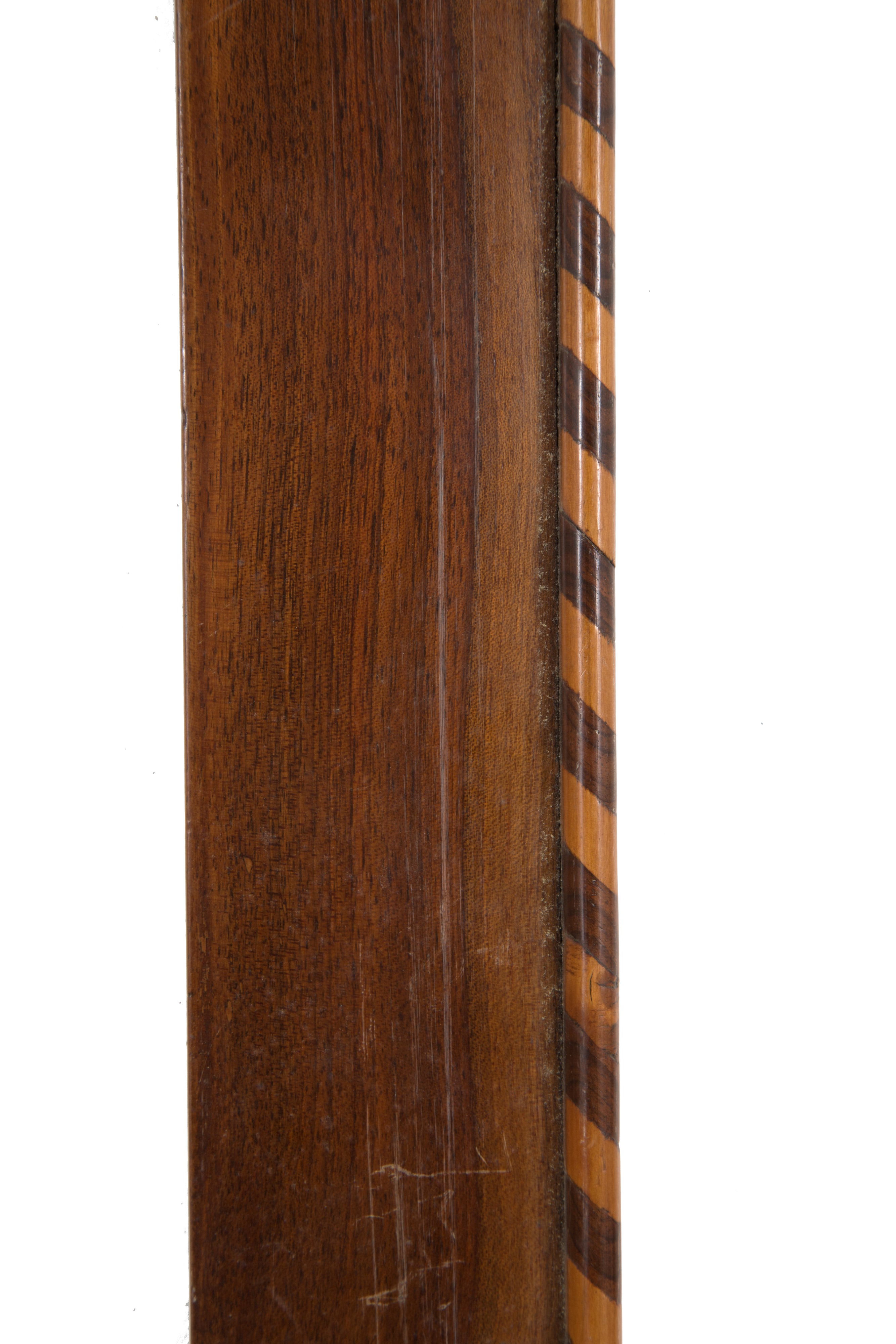 Cornice con profili in legno di testa