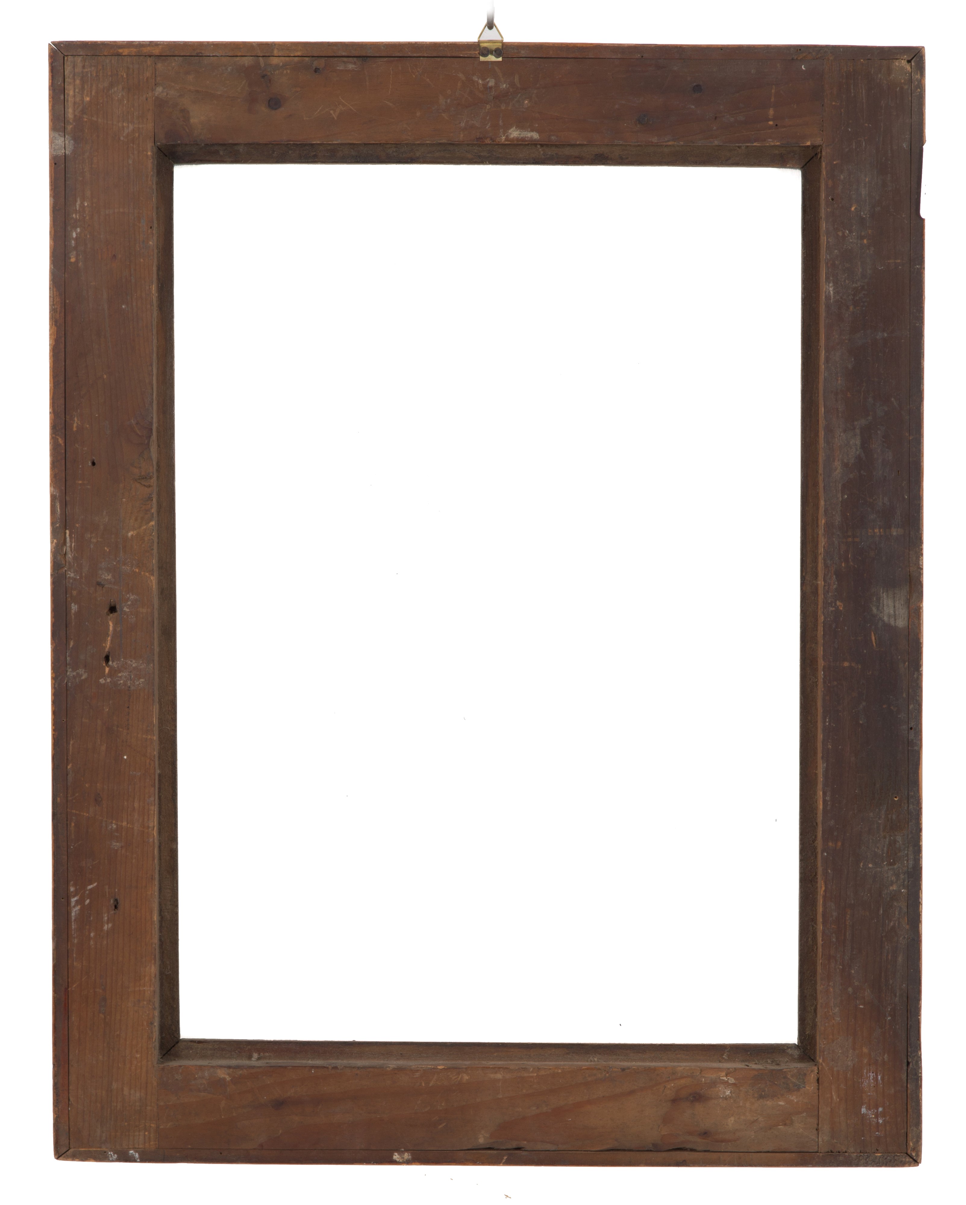 Cornice con profili in legno di testa