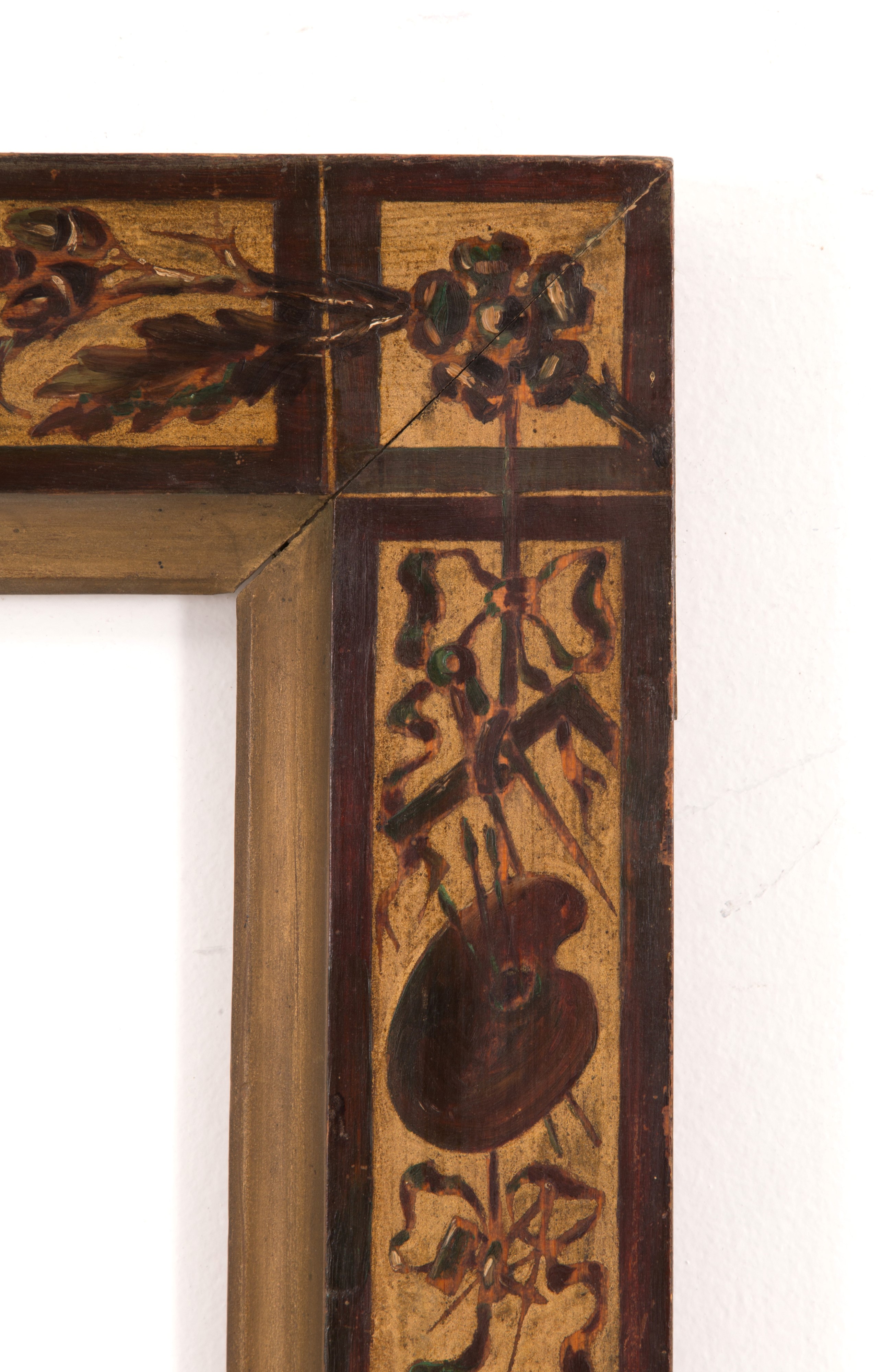 Cornice in Legno Dipinto
