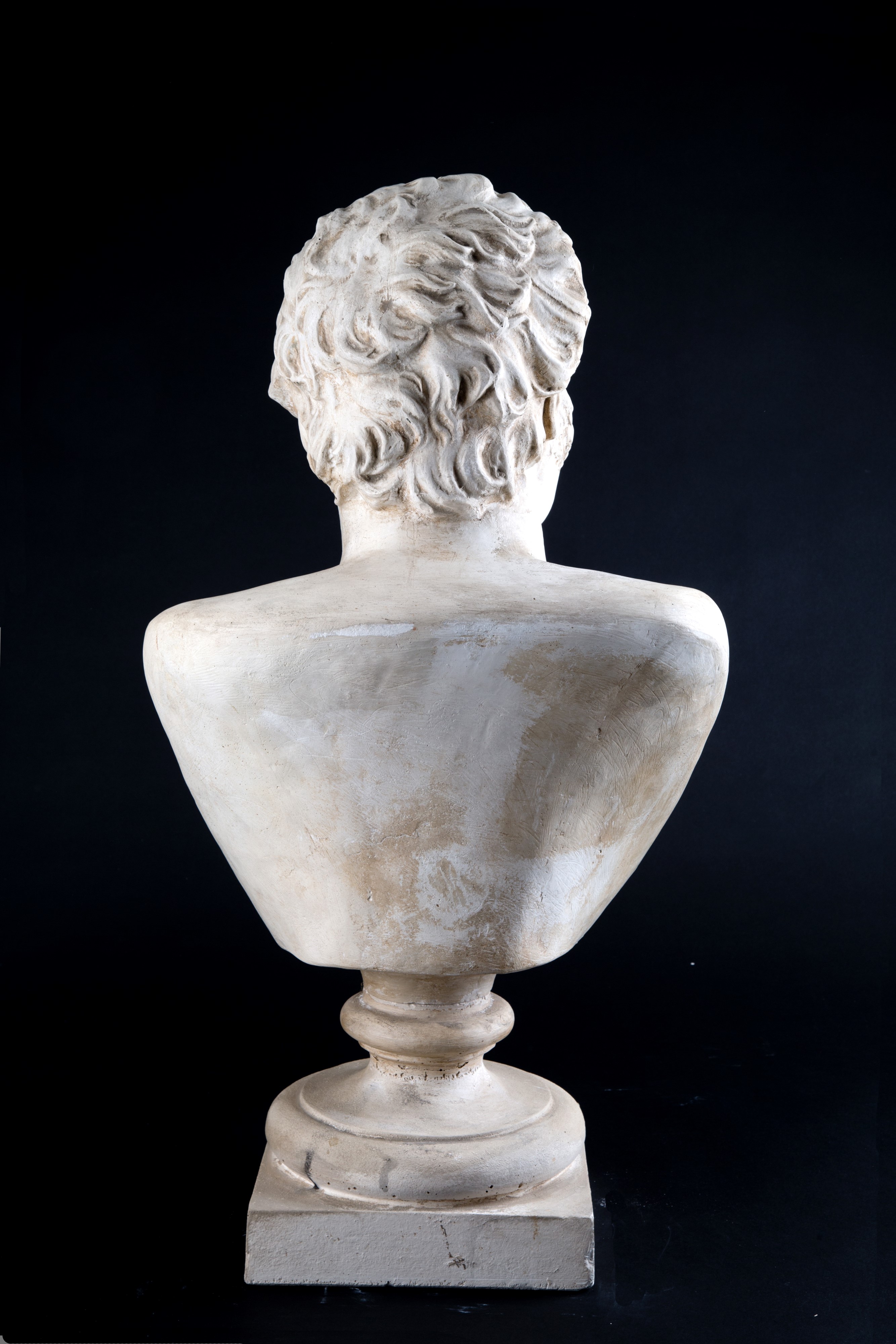 Scultura in Gesso "testa Virile"