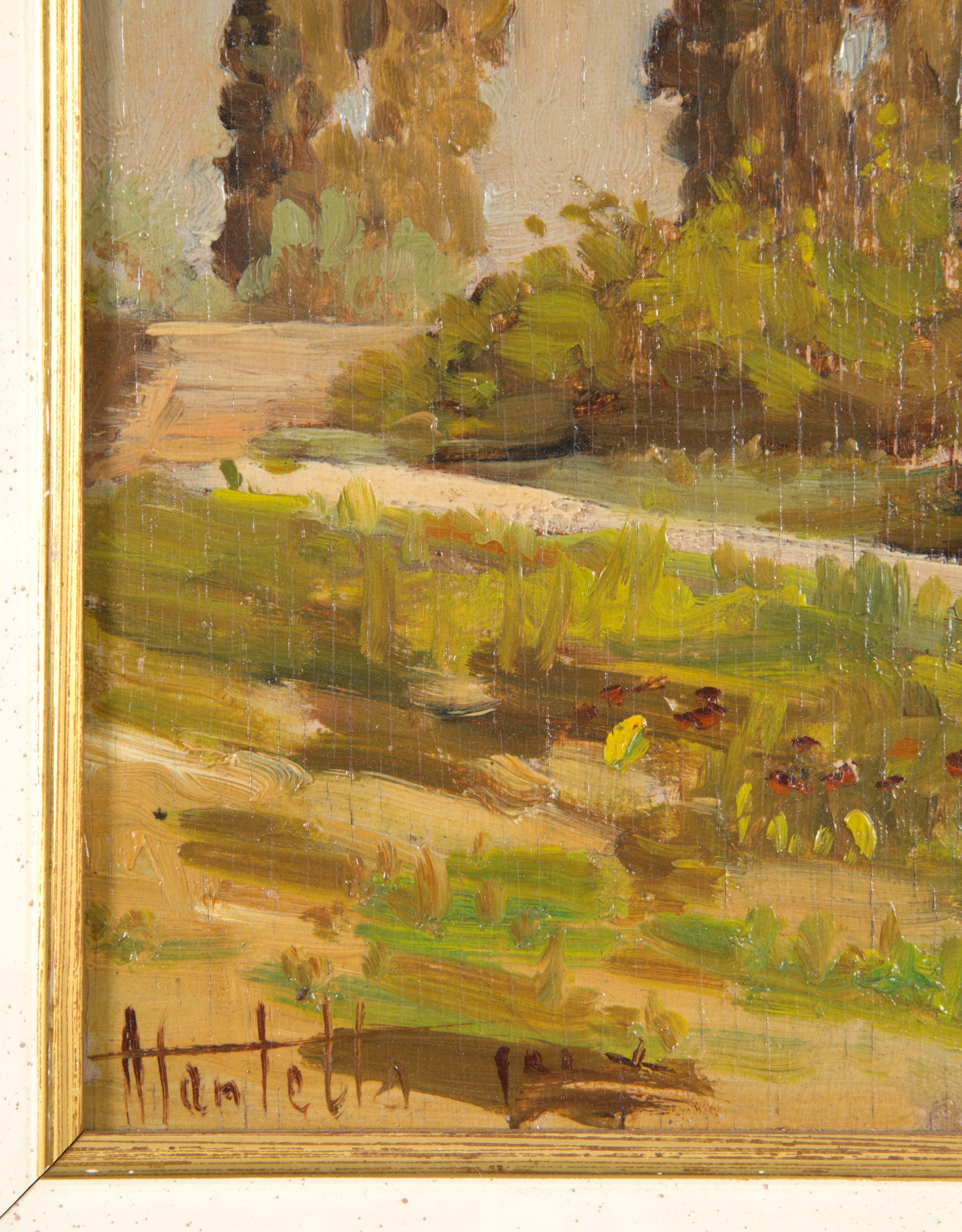 Ugo Martelli - Dipinto "paesaggio"