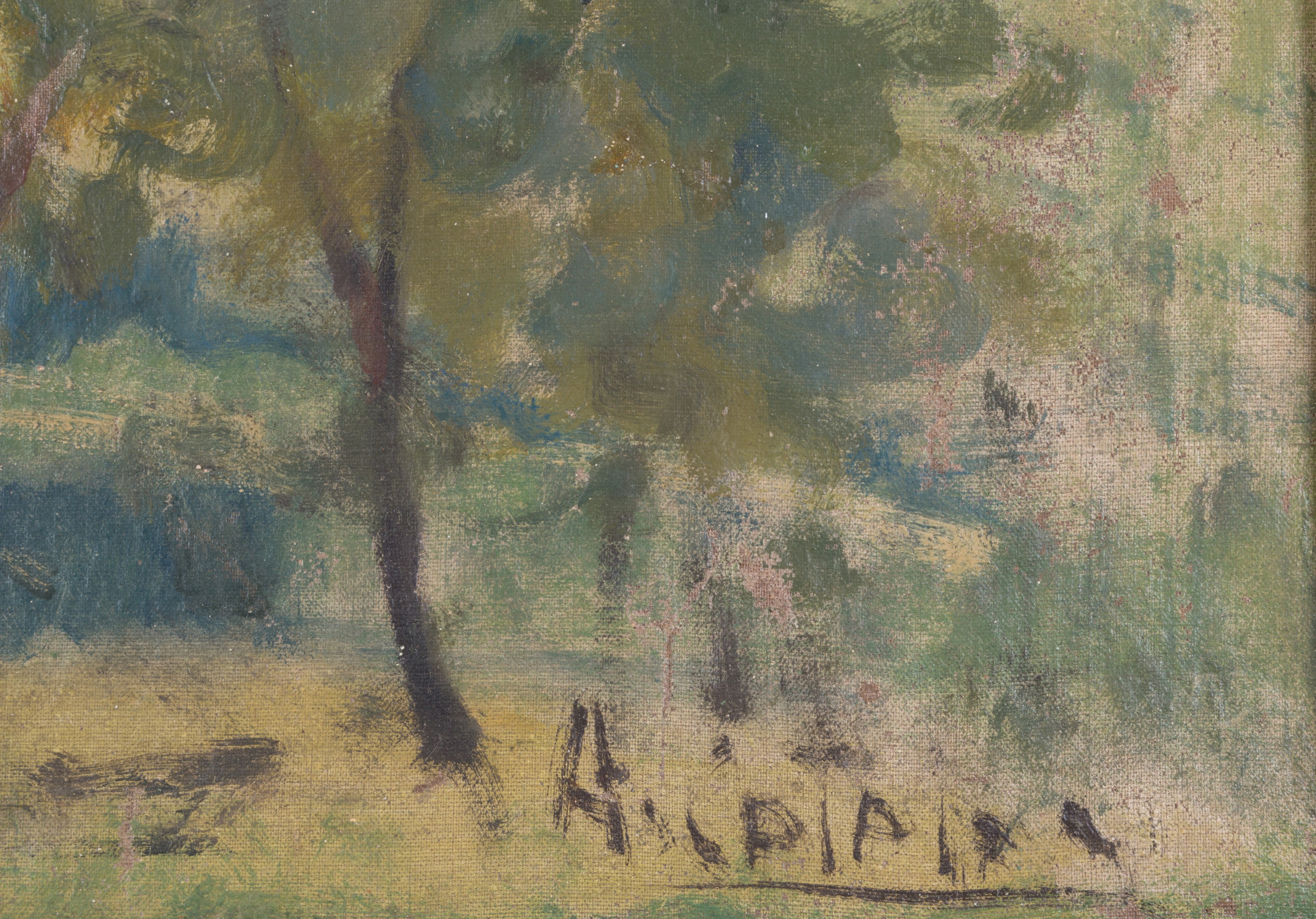 Alessandro Catalani - Dipinto "paesaggio"