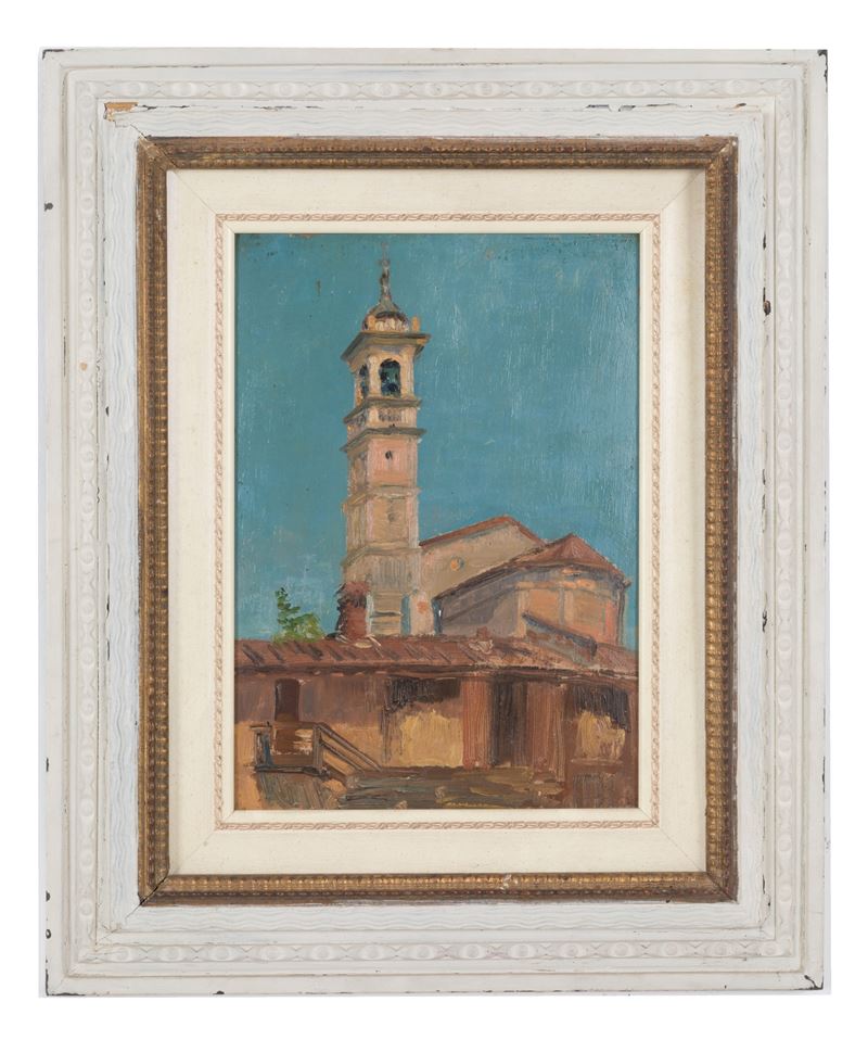 Dipinto "chiesa di Precotto"