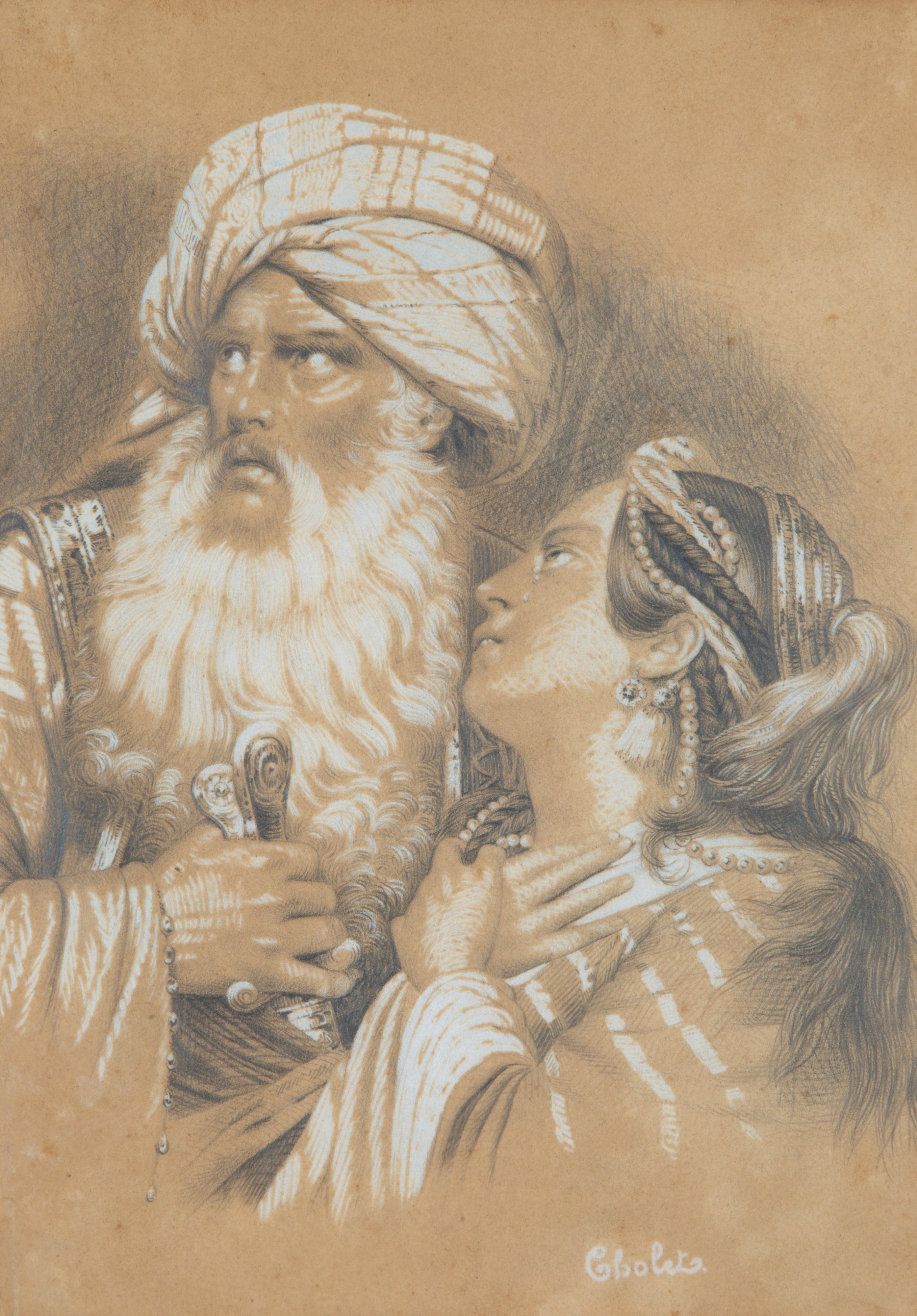 Disegno "ESTER E ASSUERO"