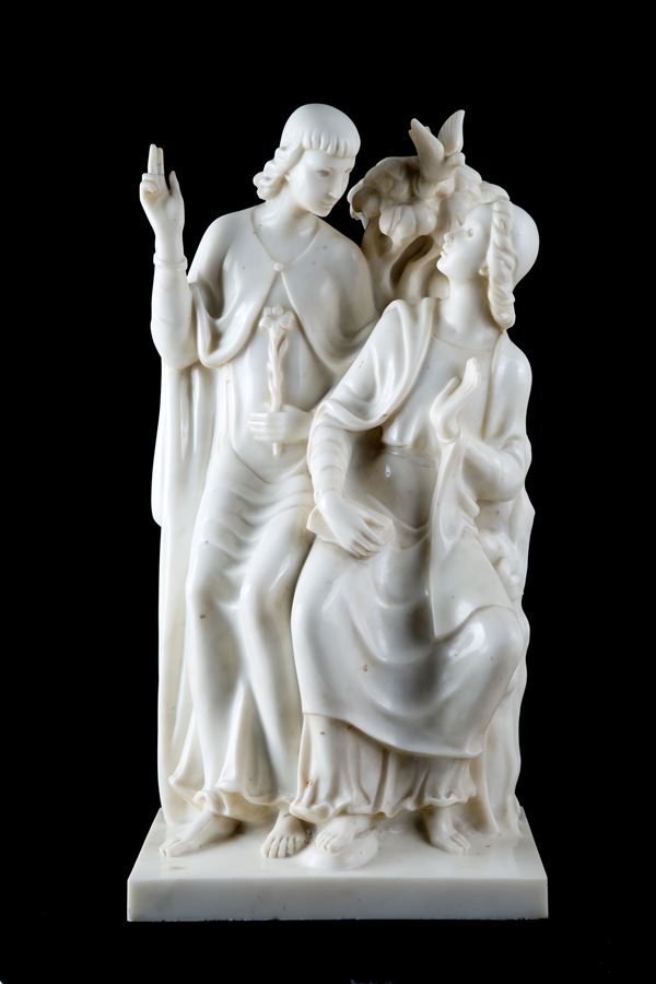 Scultura "ANNUNCIAZIONE"