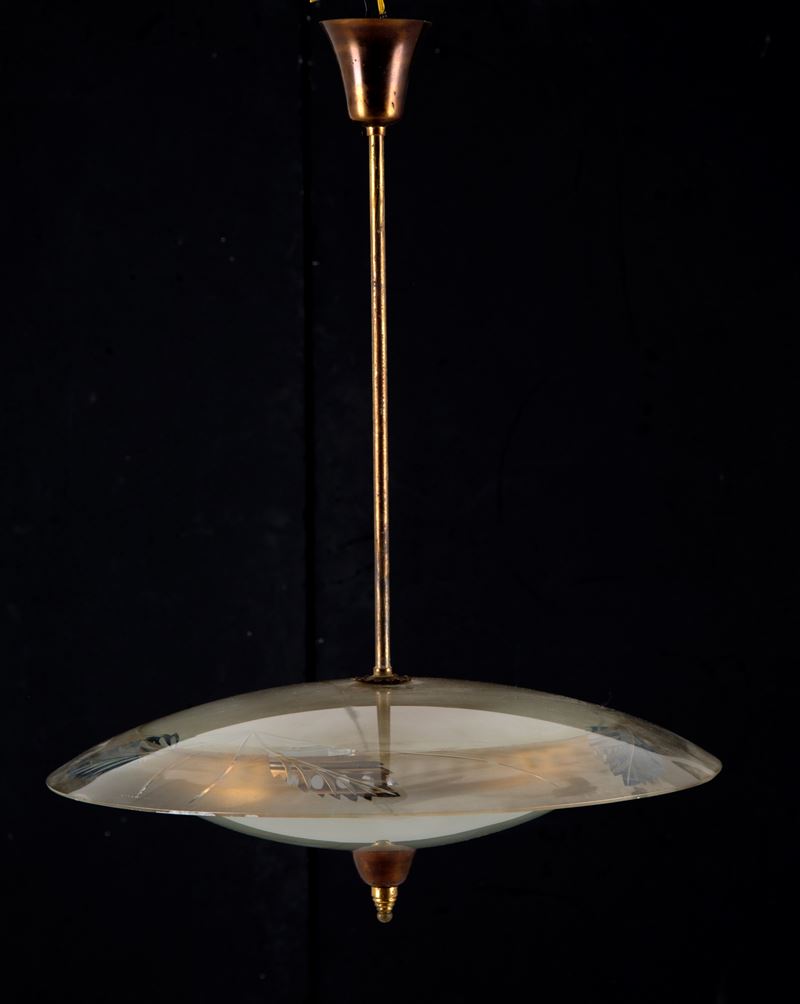 Pietro Chiesa - Lampadario per Fontana Arte
