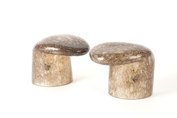 TONI ZUCCHERI - Pair of lamps for VEART (Attr.)