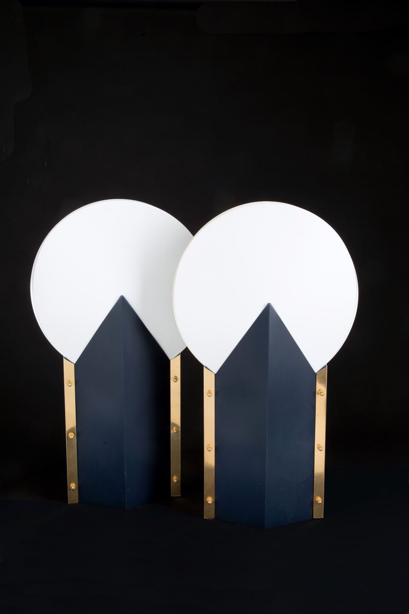 Samuel Parker - Coppia di Lampade Reflex Moon per Slamp