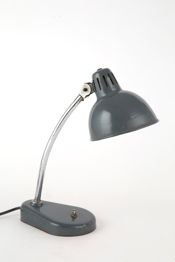 MARIANNE BRANDT,HIN BREDENDIECK - Table lamp in enamelled steel