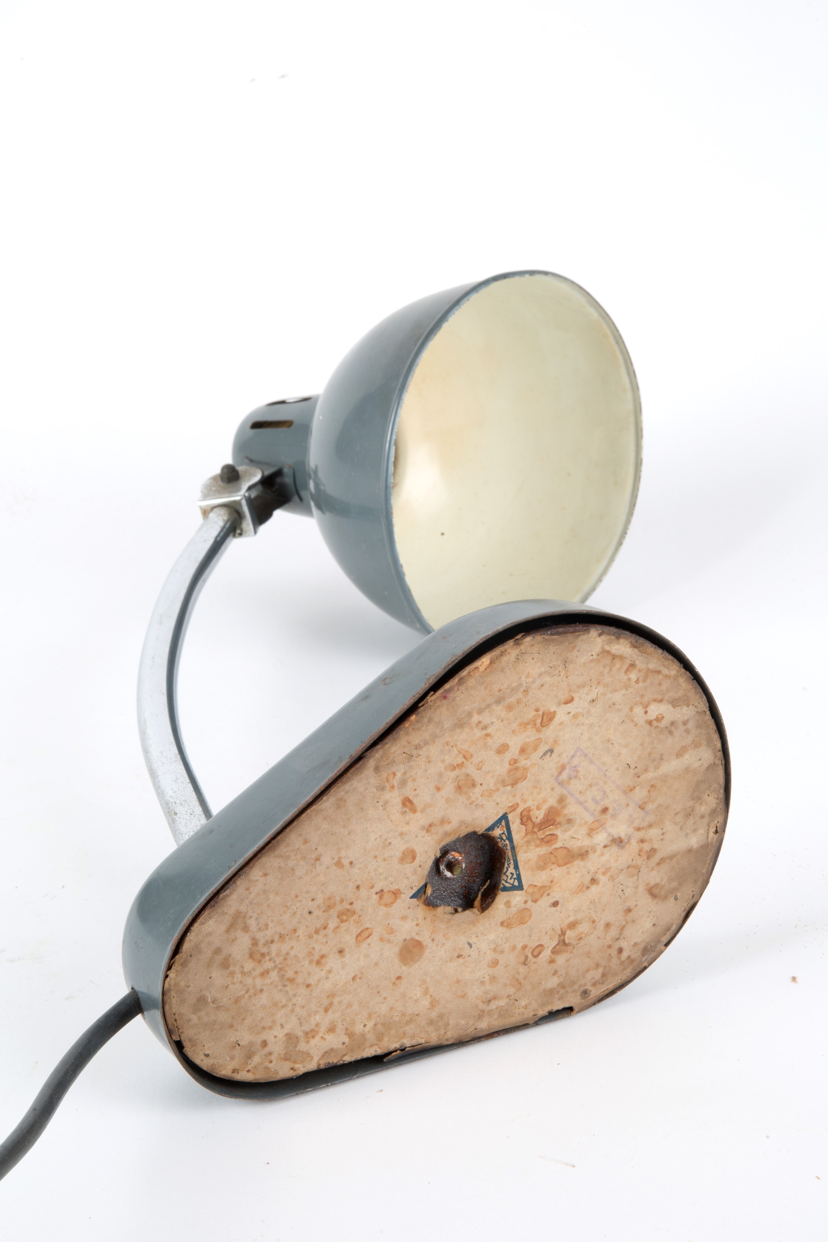 Marianne Brandt, Hin Bredendieck - Lampada da Tavolo in Acciaio Smaltato