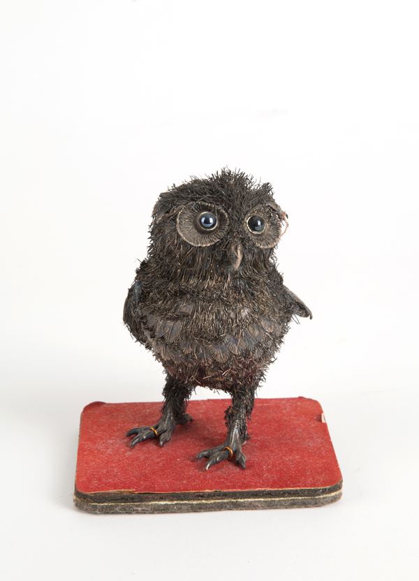 Owl in silver