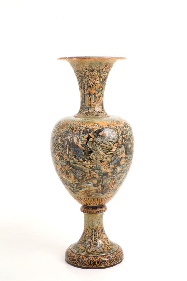 Large vase. BIAGIOLI, GUBBIO