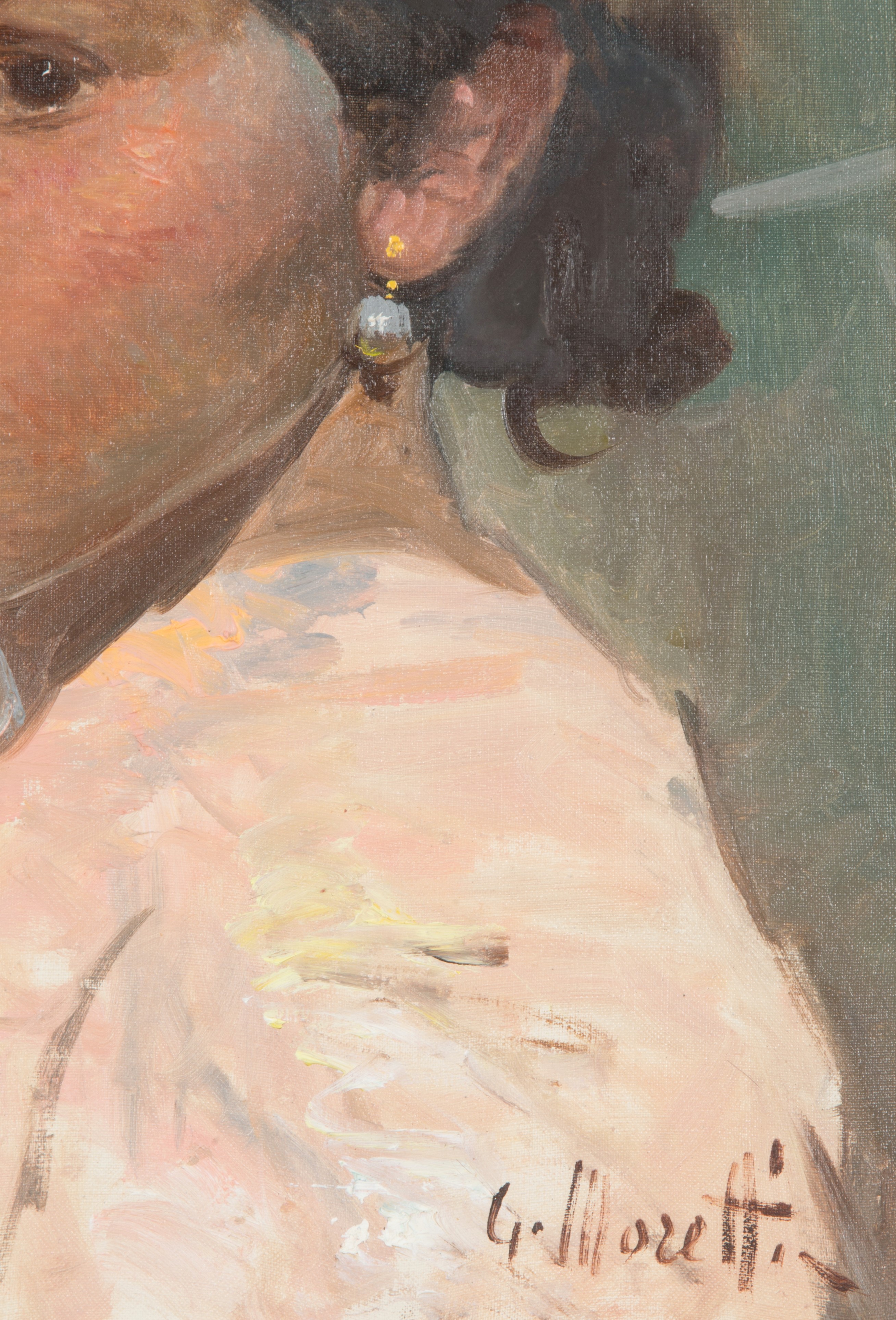 Dipinto "BUSTO DI BIMBA"