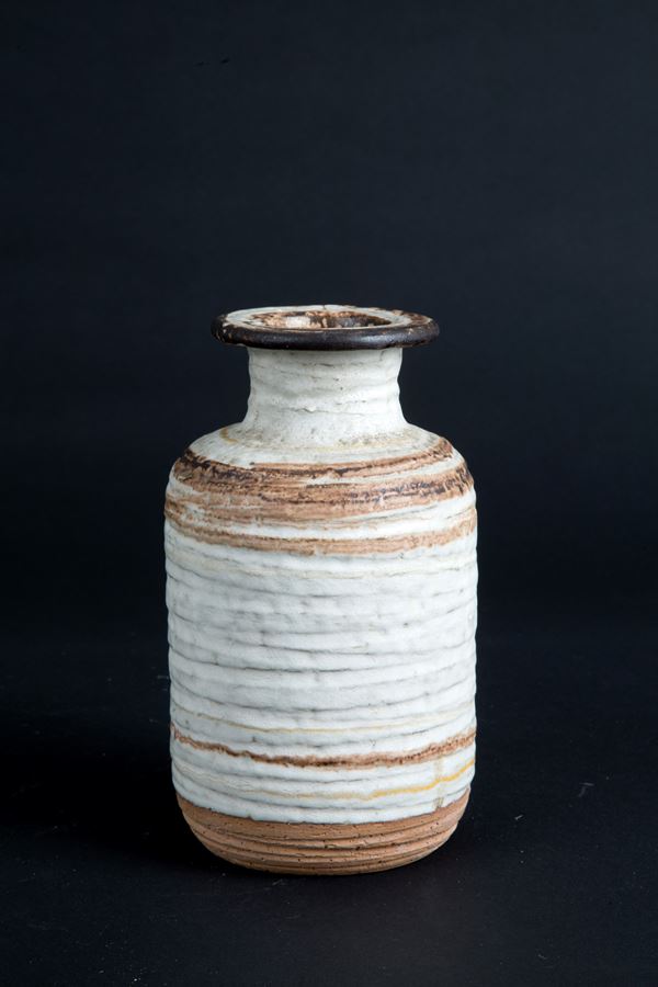 CARLO ZAULI - Vaso in ceramica smaltata