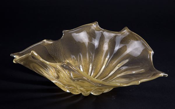 ARCHIMEDE SEGUSO - Centrotavola a foglia